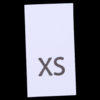 Р-XSПБ XS - размерник - белый (уп.200 шт)0