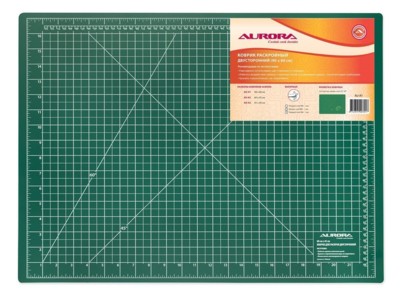 Коврик раскройный двухсторонний 90*60см AU-A1 Aurora0