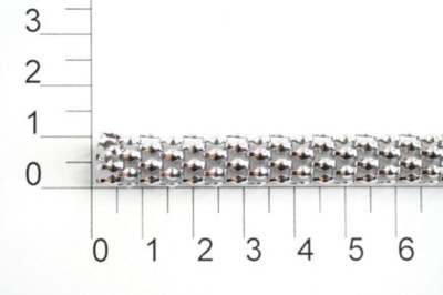 0008СI цепь металл цв. nickel (упаковка 10 метров)0